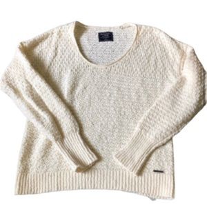 Abercrombie Cream Sweater